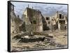 Hopi Village of Oraibi, from John Wesley Powell's Description, 1870s-null-Framed Stretched Canvas