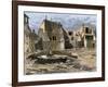 Hopi Village of Oraibi, from John Wesley Powell's Description, 1870s-null-Framed Giclee Print