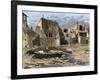 Hopi Village of Oraibi, from John Wesley Powell's Description, 1870s-null-Framed Giclee Print