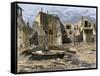 Hopi Village of Oraibi, from John Wesley Powell's Description, 1870s-null-Framed Stretched Canvas