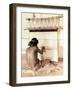 Hopi Weaver, Walpi-Carl And Grace Moon-Framed Photo