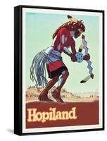 Hopiland-Don Perceval-Framed Stretched Canvas