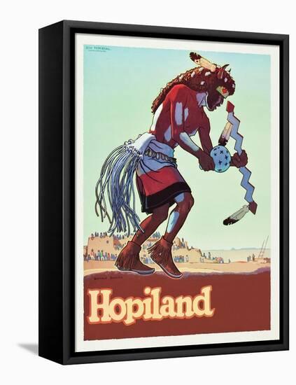 Hopiland-Don Perceval-Framed Stretched Canvas