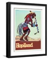 Hopiland-Don Perceval-Framed Art Print