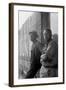 Hoping for Work-Dorothea Lange-Framed Art Print