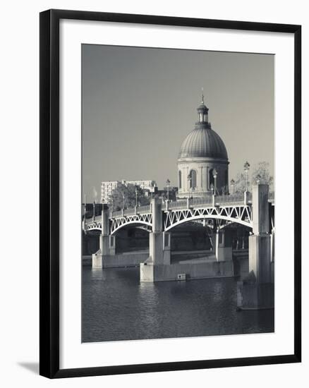 Hopital De La Grave and Pont St-Pierre, Toulouse, Midi-Pyrenees Region, France-null-Framed Photographic Print