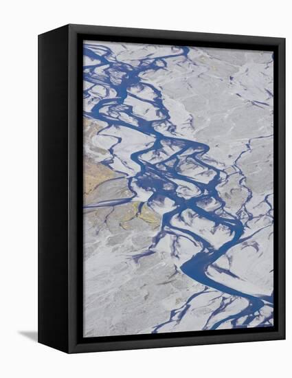 Hopkins River, near Lake Ohau, South Island, New Zealand-David Wall-Framed Stretched Canvas