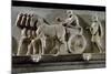 Hoplite on Chariot, Detail of Frieze of Marble Sarcophagus known as Mourners-null-Mounted Giclee Print