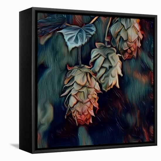 Hops, 2021, (digital)-Scott J. Davis-Framed Stretched Canvas