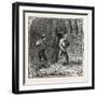 Hops and Hop Pickers, in a Kentish Hop Garden, Kent, England, Turning Hops in the Kiln, 1876, Uk-null-Framed Giclee Print