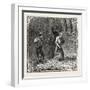 Hops and Hop Pickers, in a Kentish Hop Garden, Kent, England, Turning Hops in the Kiln, 1876, Uk-null-Framed Giclee Print