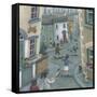 Hopscotch Down the Hill-Peter Adderley-Framed Stretched Canvas