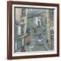 Hopscotch Down the Hill-Peter Adderley-Framed Art Print