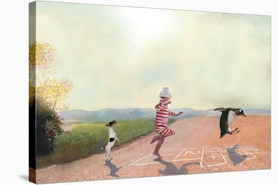 Hopscotch-Nancy Tillman-Stretched Canvas