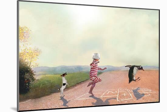 Hopscotch-Nancy Tillman-Mounted Premium Giclee Print