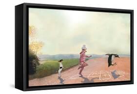 Hopscotch-Nancy Tillman-Framed Stretched Canvas