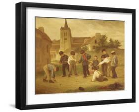 Hopscotch-Theophile Emmanuel Duverger-Framed Giclee Print