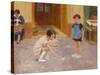 Hopscotch-Victor Gabriel Gilbert-Stretched Canvas