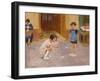 Hopscotch-Victor Gabriel Gilbert-Framed Giclee Print