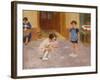 Hopscotch-Victor Gabriel Gilbert-Framed Giclee Print