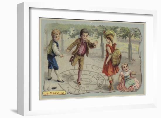 Hopscotch-null-Framed Giclee Print