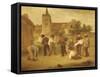 Hopscotch-Theophile Emmanuel Duverger-Framed Stretched Canvas