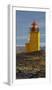 Hopsneses Lighthouse, Reykjanes (Headland), Iceland-Rainer Mirau-Framed Photographic Print