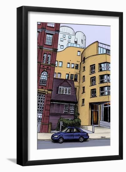 Hopton Street 2, SE1, 2015-Matt Bannister-Framed Giclee Print