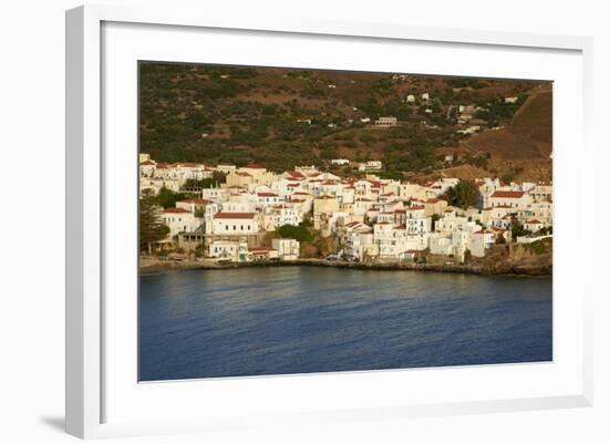 Hora, Andros Island, Cyclades, Greek Islands, Greece, Europe-Tuul-Framed Photographic Print