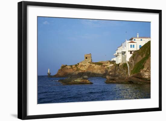 Hora, Andros Island, Cyclades, Greek Islands, Greece, Europe-Tuul-Framed Photographic Print