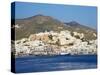 Hora (Chora) Main Town and Kastro, Naxos, Cyclades, Aegean, Greek Islands, Greece, Europe-Tuul-Stretched Canvas