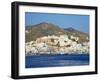 Hora (Chora) Main Town and Kastro, Naxos, Cyclades, Aegean, Greek Islands, Greece, Europe-Tuul-Framed Photographic Print