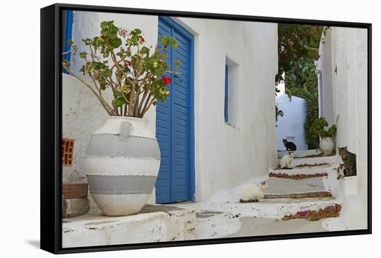 Hora, Serifos Island, Cyclades, Greek Islands, Greece, Europe-Tuul-Framed Stretched Canvas
