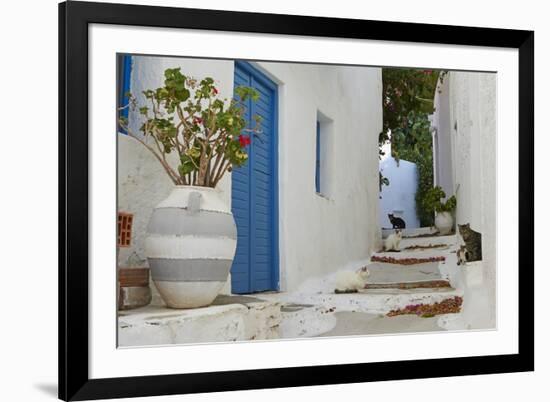 Hora, Serifos Island, Cyclades, Greek Islands, Greece, Europe-Tuul-Framed Photographic Print
