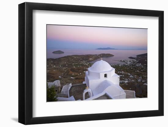 Hora, Serifos Island, Cyclades, Greek Islands, Greece, Europe-Tuul-Framed Photographic Print