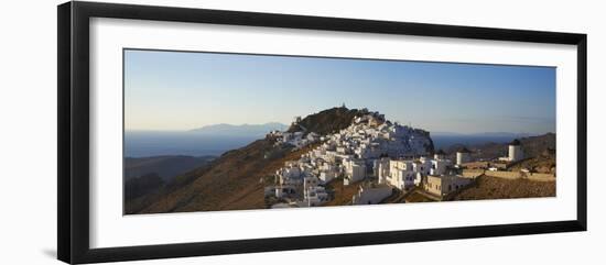 Hora, the Main Town on Serifos on a Rocky Spur, Serifos Island, Cyclades, Greek Islands, Greece-Tuul-Framed Photographic Print