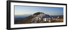 Hora, the Main Town on Serifos on a Rocky Spur, Serifos Island, Cyclades, Greek Islands, Greece-Tuul-Framed Photographic Print