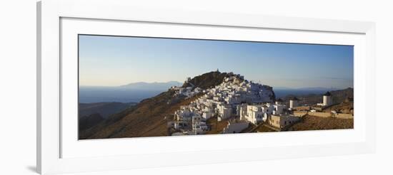 Hora, the Main Town on Serifos on a Rocky Spur, Serifos Island, Cyclades, Greek Islands, Greece-Tuul-Framed Photographic Print