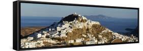 Hora, the Main Town on Serifos on a Rocky Spur, Serifos Island, Cyclades, Greek Islands, Greece-Tuul-Framed Stretched Canvas