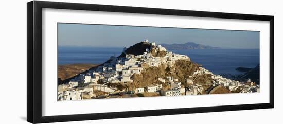 Hora, the Main Town on Serifos on a Rocky Spur, Serifos Island, Cyclades, Greek Islands, Greece-Tuul-Framed Photographic Print