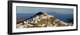 Hora, the Main Town on Serifos on a Rocky Spur, Serifos Island, Cyclades, Greek Islands, Greece-Tuul-Framed Photographic Print