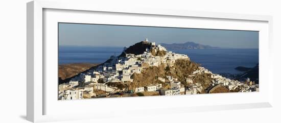 Hora, the Main Town on Serifos on a Rocky Spur, Serifos Island, Cyclades, Greek Islands, Greece-Tuul-Framed Photographic Print