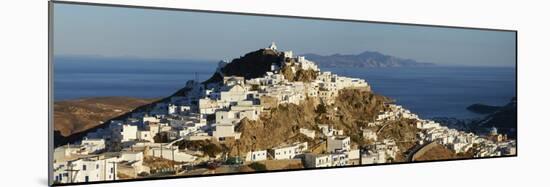 Hora, the Main Town on Serifos on a Rocky Spur, Serifos Island, Cyclades, Greek Islands, Greece-Tuul-Mounted Photographic Print