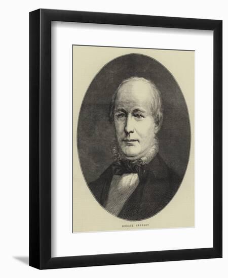 Horace Greeley-null-Framed Giclee Print