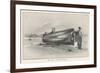 Horace Hunley Stands by His "David" of the Confederate Navy-null-Framed Premium Giclee Print