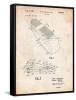 Horace N Rowe Wah Pedal Patent-Cole Borders-Framed Stretched Canvas