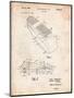 Horace N Rowe Wah Pedal Patent-Cole Borders-Mounted Art Print