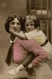 Gladys Cooper with Husband and Daughter-Horace Nicholls-Photographic Print