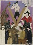 A Chester County Art Critic, 1940 (Oil on Canvas)-Horace Pippin-Giclee Print