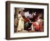 Horace, Virgil and Varius at the House of Maecenas-Charles Francois Jalabert-Framed Giclee Print